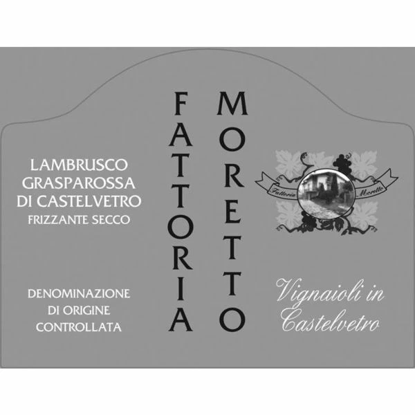 Fattoria Moretto Lambrusco Grasparossa Di Castelvetro Secco - Image 2