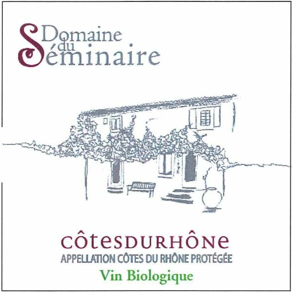Domaine Du Seminaire Cotes Du Rhone 2022 - Image 2