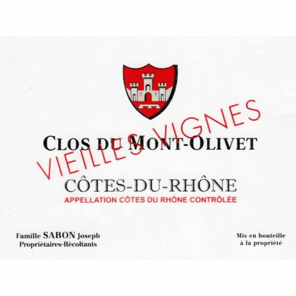 Clos Du Mont Olivet Cotes Du Rhone Vieilles Vignes 2021 - Image 2