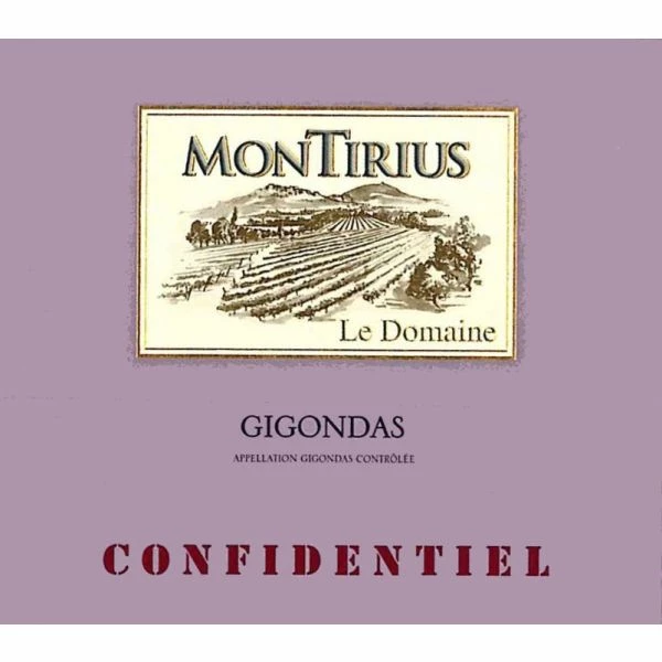 Montirius Gigondas Confidentiel 2017 - Image 2