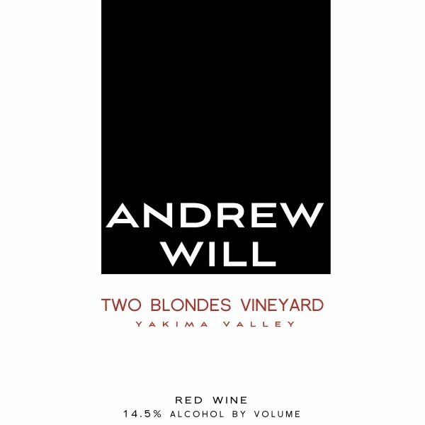 Andrew Will Winery Two Blondes Vineyard Red 2017 - Image 2