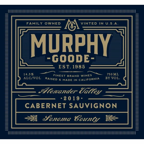 Murphy-Goode Alexander Valley Cabernet Sauvignon 2019 - Image 2