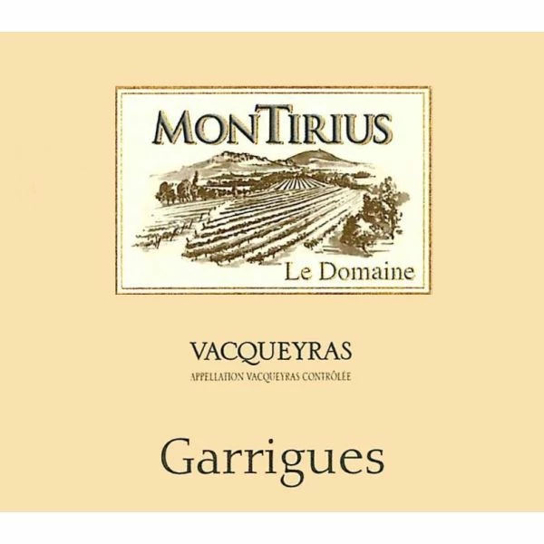 Montirius Vacqueyras Garrigues 2019 - Image 2