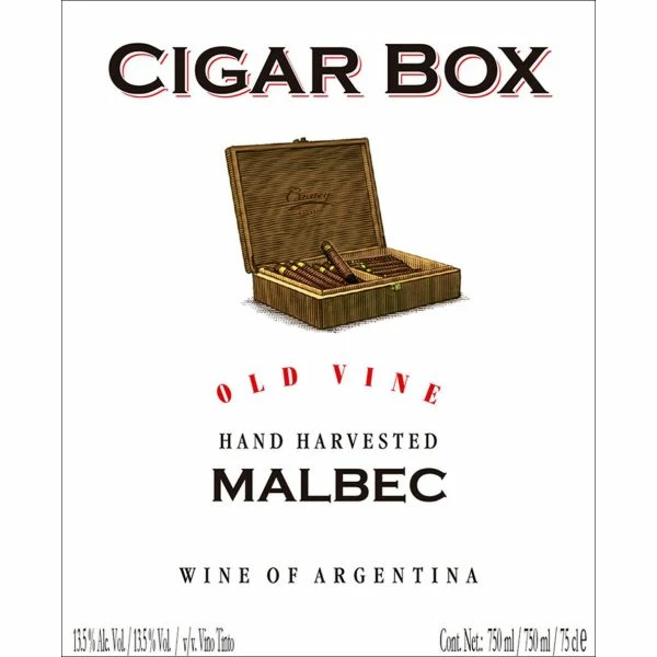 Cigar Box Old Vine Malbec 2022 - Image 2