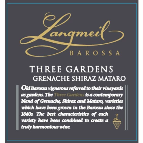 Langmeil Three Gardens Grenache-Shiraz-Mataro 2018 - Image 2