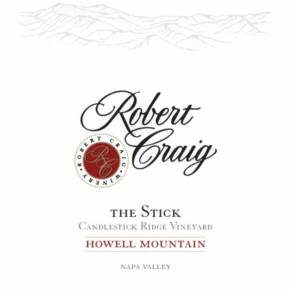 Robert Craig Cellars The Stick Howell Mountain Red Blend 2017 - Image 2
