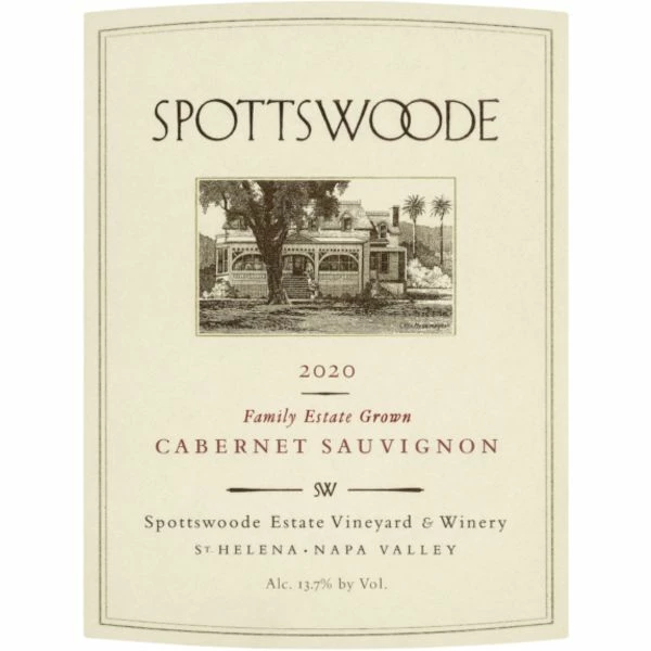 Spottswoode Cabernet Sauvignon 2020 - Image 2