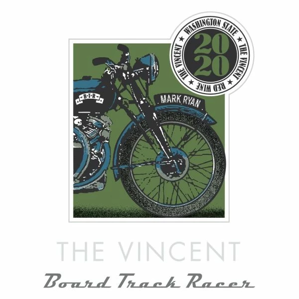 Mark Ryan Board Track Racer The Vincent Red 2020 - Image 2