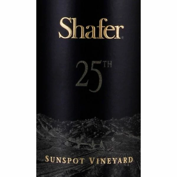 Shafer Sunspot Vineyard 25th Anniversary (1.5 Liter Magnum) 2001 - Image 2
