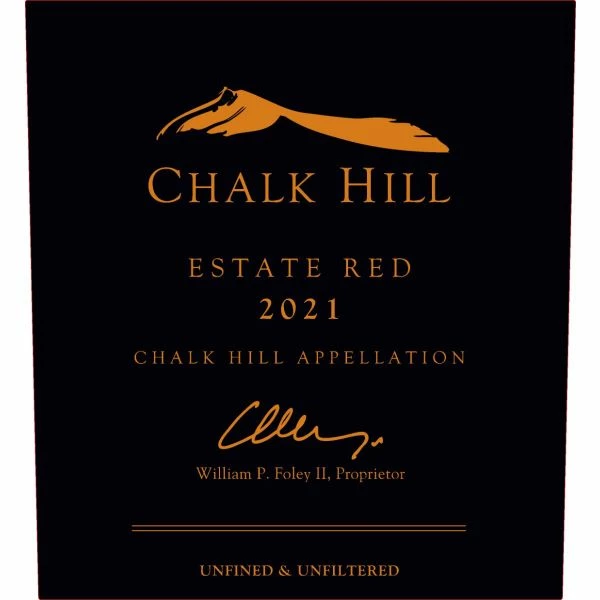 Chalk Hill Estate Red 2021 - Image 2