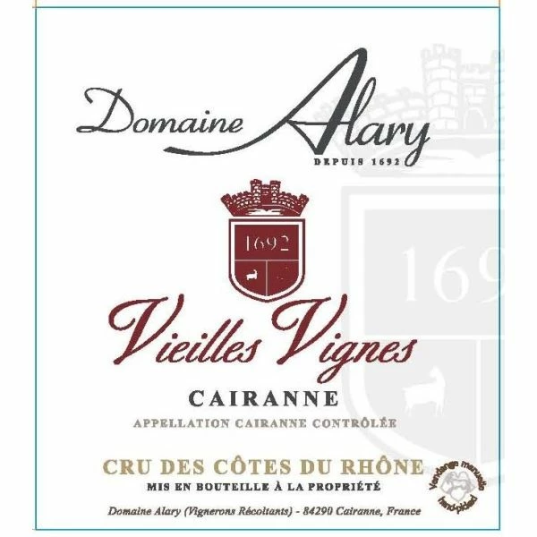 Domaine Alary Cairanne Vieilles Vignes 2020 - Image 2