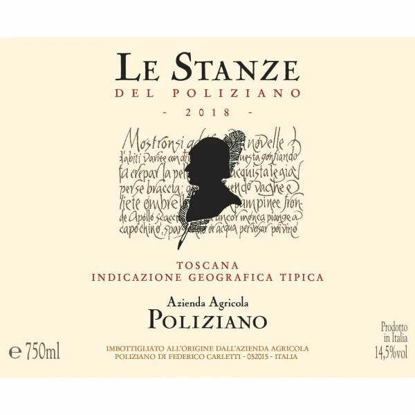 Poliziano Le Stanze Del Poliziano 2018 - Image 2