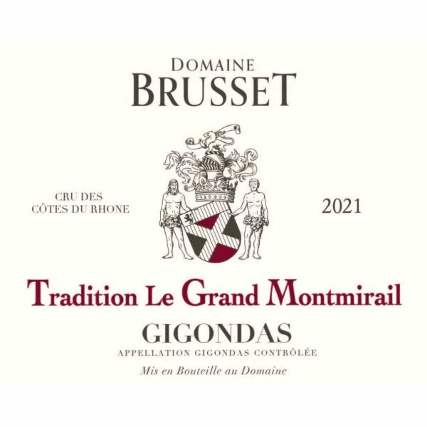 Domaine Brusset Gigondas Tradition Le Grand Montmirail 2021 - Image 2