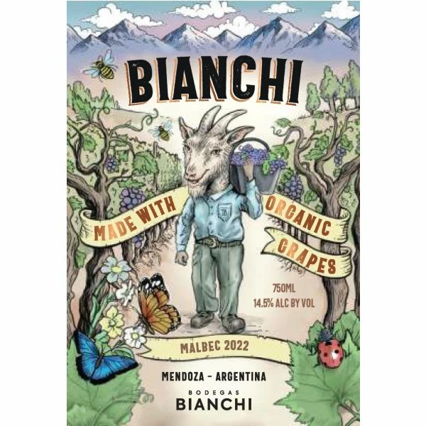 Bianchi Organic Malbec 2022 - Image 2