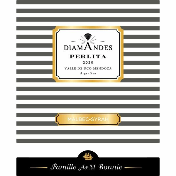 Bodega DiamAndes Perlita Malbec-Syrah 2020 - Image 2