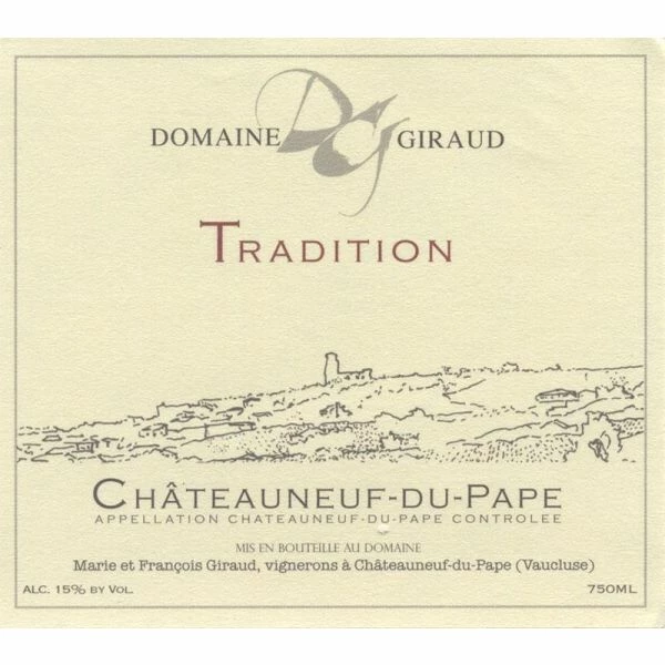 Domaine Giraud Chateauneuf-du-Pape Tradition 2021 - Image 2